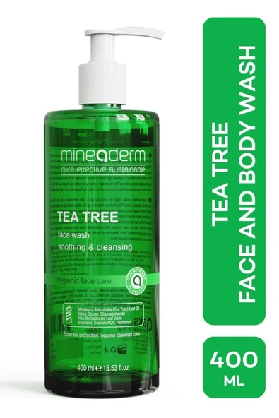 MİNEADERM TEA TREE WASH 400 ML