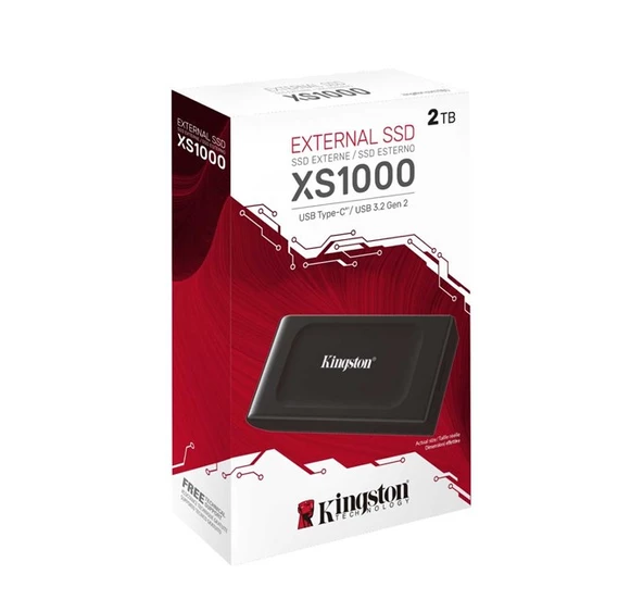 Kingston SXS1000 2TB Usb 3.2 Taşınabilir SSD - 4