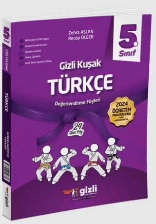 Gizli 5.Sınıf Türkçe Gizli Kuşak Serisi 24