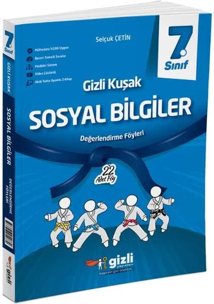 Gizli 7.Sınıf Sosyal Bilgiler Kuşak Serisi Soru Bankası 2025