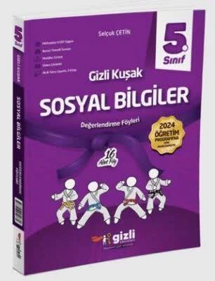 Gizli 5.Sınıf Sosyal Bilgiler Gizli Kuşak Serisi 24