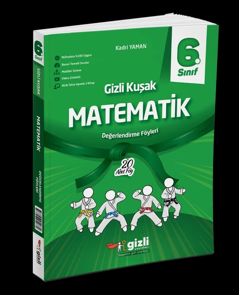 Gizli 6.Sınıf Matematik Gizli Kuşak Serisi 24