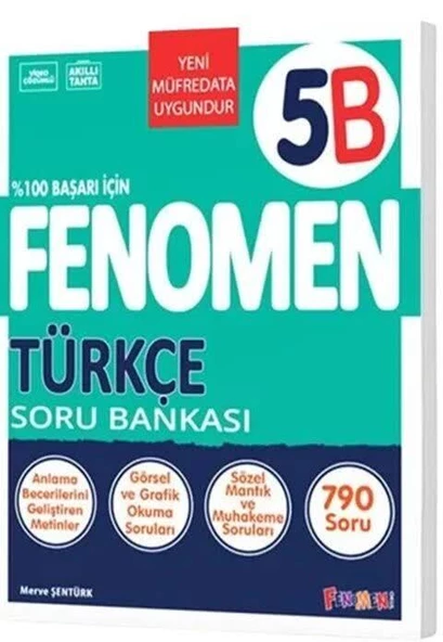 Fenomen 5.Sınıf Türkçe (B) Soru Bankası