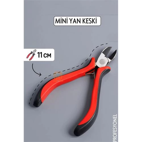 ModaCar 4 ADET Profesyonel Mini Yan Keski 11 Cm 426977