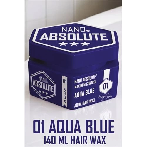 Saç Wax Aqua Blue Sert ve Parlak Absolute Professional