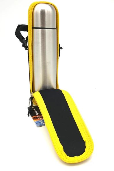 Laken Çelik 18/8 Termos+Neopren Kılflı 0,50L - Ya LK1800.05-YA