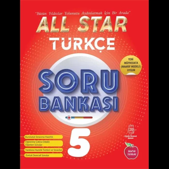 Newton 5.Sınıf Türkçe All Star Soru Bankası 2025