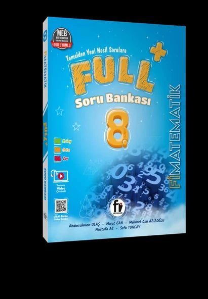 Fi 8.Sınıf Full+ Matematik Soru Bankası 2025