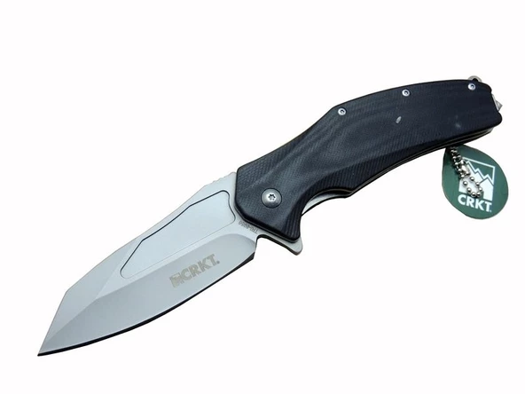 CRKT Trilange TRI 8956 Outdoor Çakı 22 cm - Kaymaz Sap, Otomatik, Cam Perçin