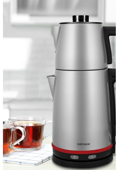 Goldmaster IN-6340 Joy Tea 2 L Çay Makinesi ve Su Isıtıcı - 4