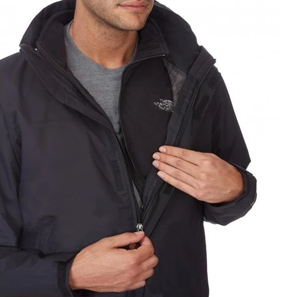 The North Face Evolve II Triclimate 3in1 Erkek Ceket Siyah T0CG55JK3 - 6