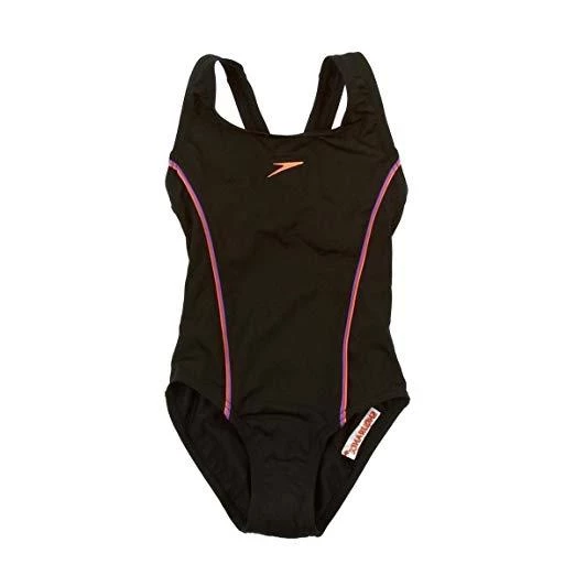 Speedo Fastflow  Black/Purple 5-8 yaş Çocuk Mayosu Sp8079028053