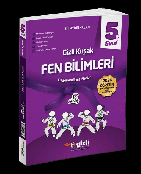 Gizli 5.Sınıf Fen Bilimleri Gizli Kuşak Serisi 24