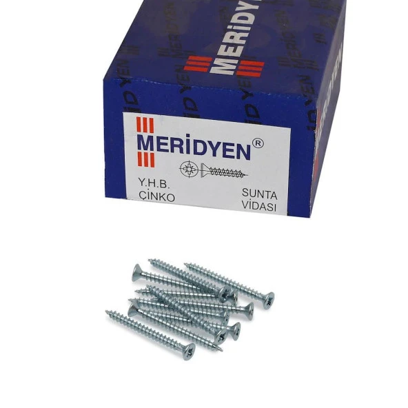 Meridyen Sunta Vidası 5.0*60mm 10 Adet - Resim 2