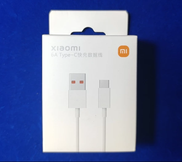 % 100 Orijinal Xiaomi Turbo 6 Amper USB A - Type C Şarj ve data Kablosu - 5