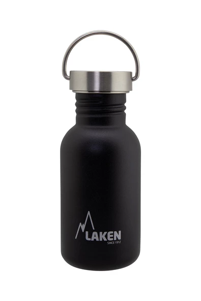 Laken Çelik 18/8 Vintage Basic Şişe 0,50L - Siyah LKBSH50NE