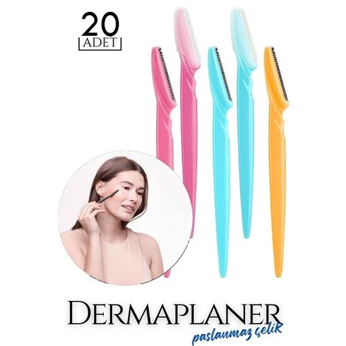 ModaCar 20 ADET Çelik Dermaplaner Kitsch Design  718896 Toptan Paket