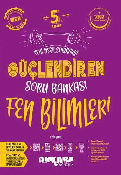 Ankara 5.Sınıf Güçlendiren Fen Bilimleri Soru Bankası