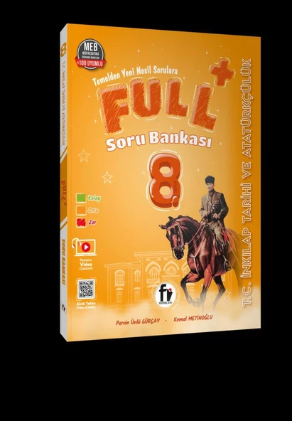 Fi 8.Sınıf Full+ T.C İnkılap Tarihi Ve Atatürkçülük Soru Bankası 2025