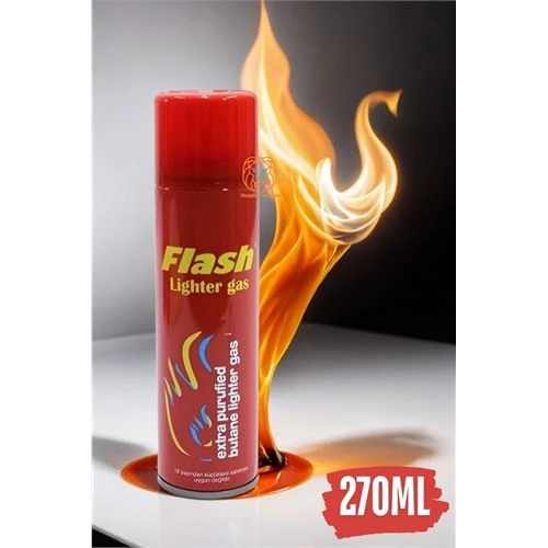 ModaCar 4 ADET Flash Bütan Çakmak Gaz 270 Ml 423521