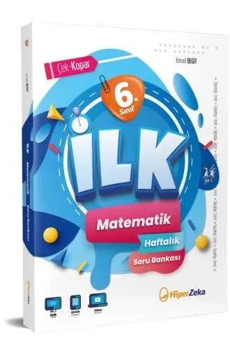 Hiper Zeka 6.Sınıf İlk Matematik Haftalık Soru Bankası 2025