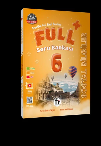 Fi 6.Sınıf Full+ Sosyal Bilgiler Soru Bankası 2025