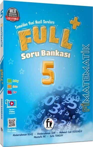 Fi 5.Sınıf Full+ Matematik Soru Bankası 2025