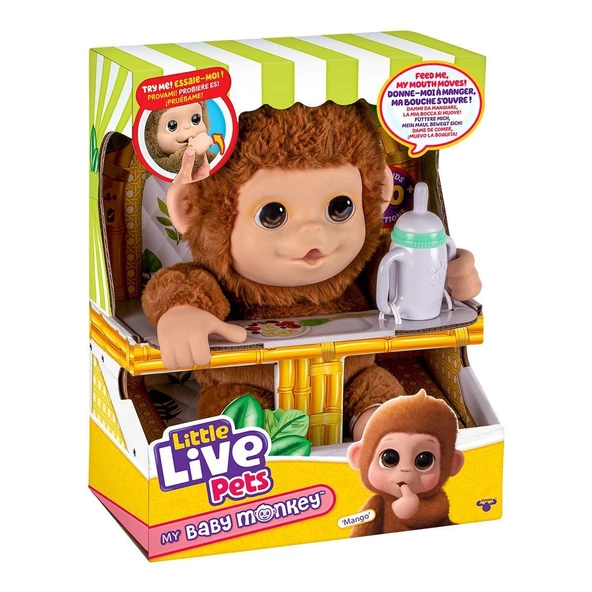 LP500000 Little Live Pets Yavru Maymun - 26613