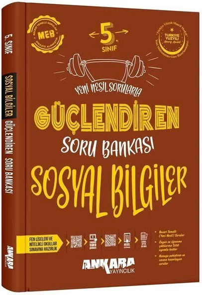 Ankara 5.Sınıf Güçlendiren Sosyal Bilgiler Soru Bankası