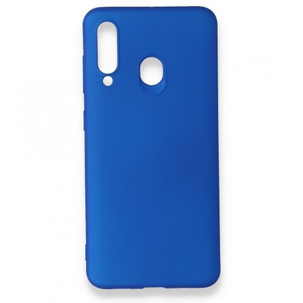 Samsung Galaxy M40 Silikon Kılıf mavi