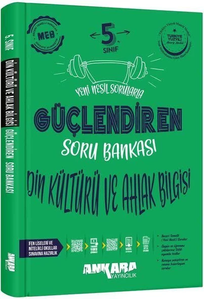 Ankara 5.Sınıf Güçlendiren Din Kültürü ve Ahlak Bilgisi Soru Bankası