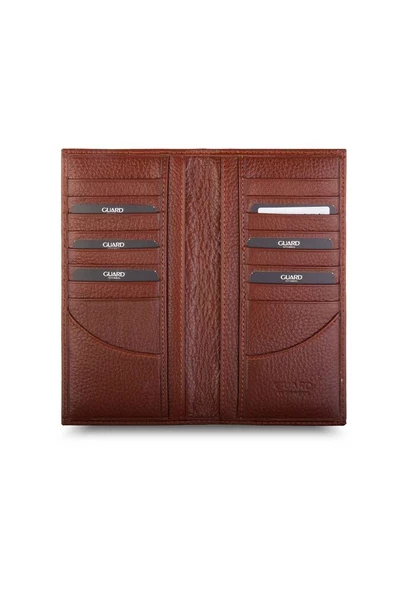 Guard Hakiki Deri Kahverengi Portföy El Cüzdanı - GRD241116WT217 - Resim 2