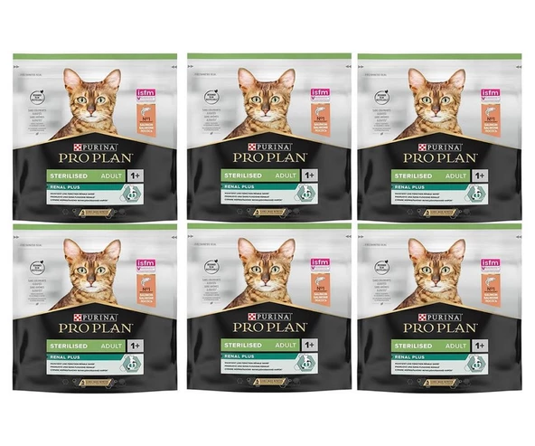 Proplan Sterilised Somon Kısır Kedi Maması 400 Gr*6 Adet