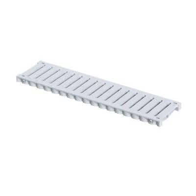 DRENAJ PLASTİK KANAL IZGARASI 130*500 MM BEYAZ