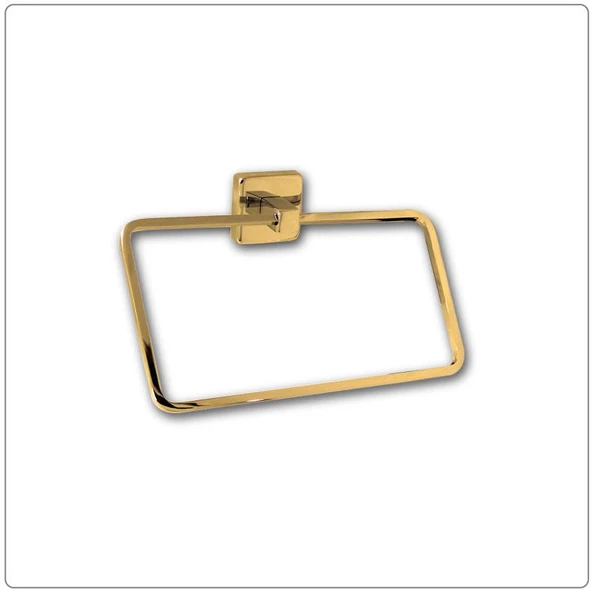 Lara Gold Yuvarlak Havluluk - Resim 2