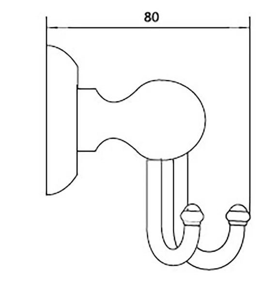 Kapadokya Gold İkili Askılık - Resim 3