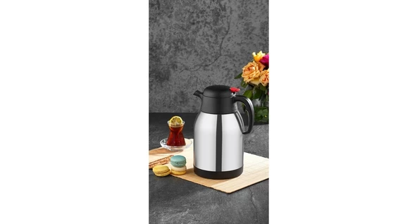 Penguen 1200A Çift Katlı 2 lt Çelik Termos - 2