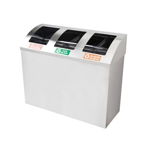 Maxiflow Geri Dönüşüm Oval Kapak 3Lü 92*36*81Cm 430