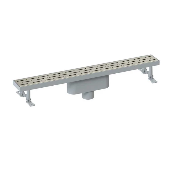 Maxiflow Duş Kanalı Klasik Line Pas.Iz Ø50 40Cm Alt
