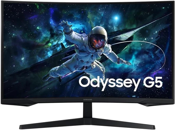 Samsung Odyssey G5 G55C LS32CG552EUXUF 32" 1 ms 2K Curved 165 Hz Oyuncu Monitörü - Outlet