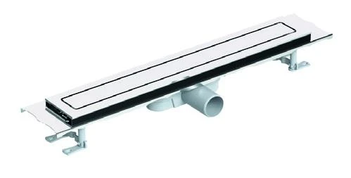 Maxiflow Duş Kanalı Elit Premıum Pas.Göv&Iz Ø50 33Cm Yan