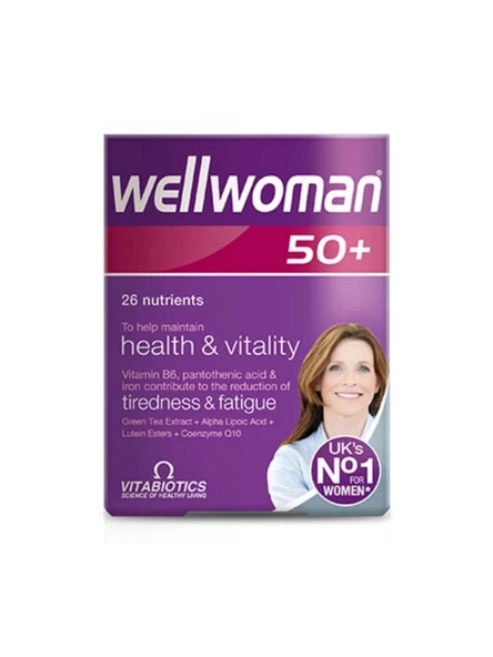 Wellwoman 50 Yaş Üstü 30 Tablet