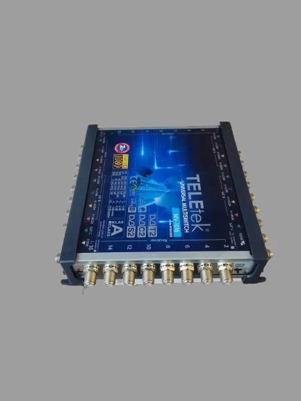 TELETEK 16 Çıkışlı Üniversal Multi Switch Hybrid Uydu Santrali Sonlu & Kaskatlı Kullanılabilir - 4