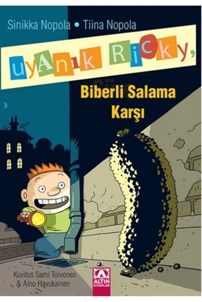 Uyanık Ricky Biberli Salama Karşı / Sinikka Nopola / / 9789752119505 ürün görseli