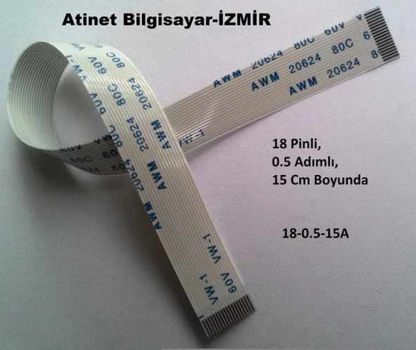 Awm 20624 80C 60V Vw-1 Flex kablo 18-0.5-15A