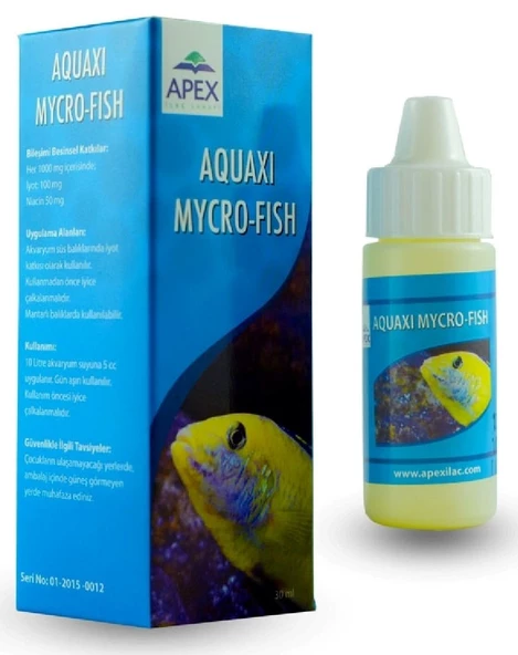 Balık Mantar Giderici - Apex Mycro Fish