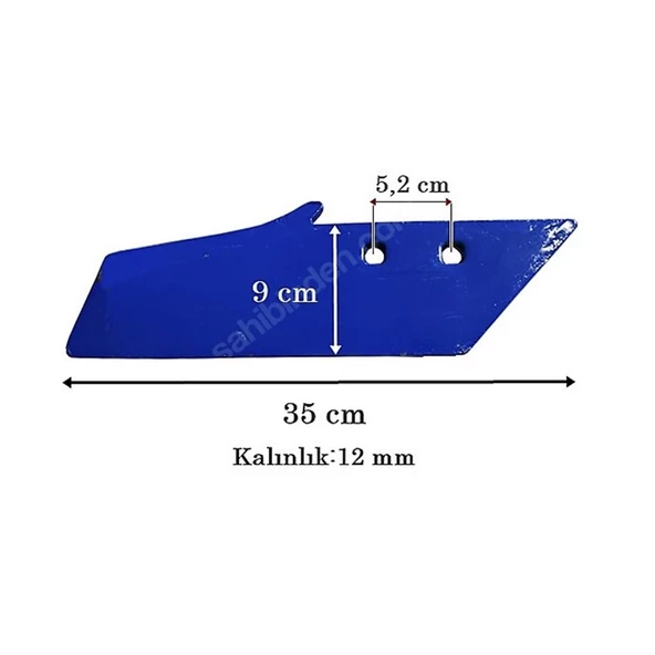 Süha Çelik 12 mm Ünlü Pulluk Uyumlu Parçalı Uç Burun-Garantili - 2
