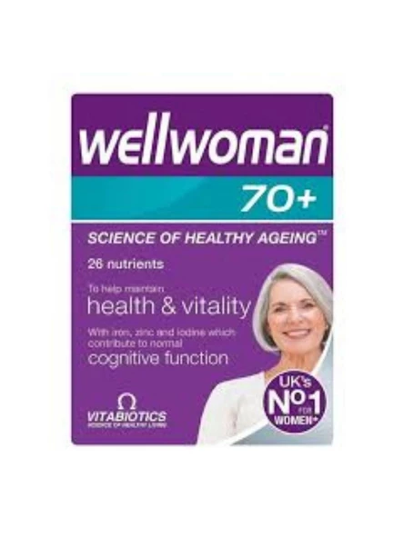 Wellwoman 70 Yaş Üstü 30 Tablet