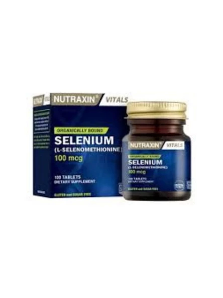 Nutraxin Selenium 100 mcg 100 Tablet ürün görseli