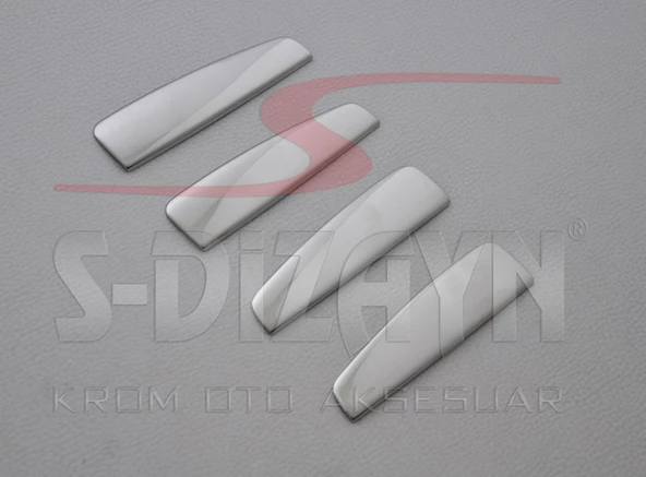 S-Dizayn Fiat Linea Krom Kapı Kolu 4 Kapı 4 Prç 2007-2018 - Resim 2